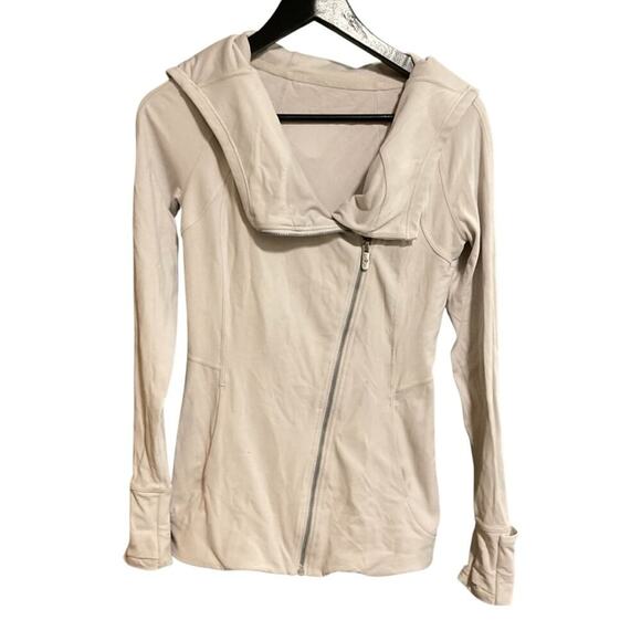 lululemon athletica Tops - LULULEMON Women’s 4 Every Journey Hoodie II Iced Iris Full Asymmetrical Zip Hood
